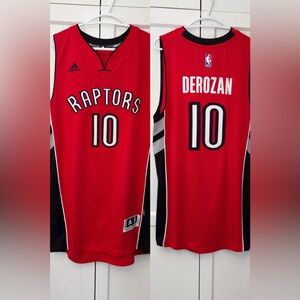 Adidas Raptors DeMar DeRozan #10 Swingman Jersey • Men’s Large L